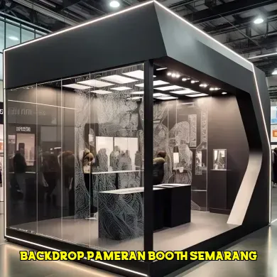 backdrop pameran booth semarang